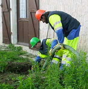 Fosse septique toutes eaux sur Echirolles